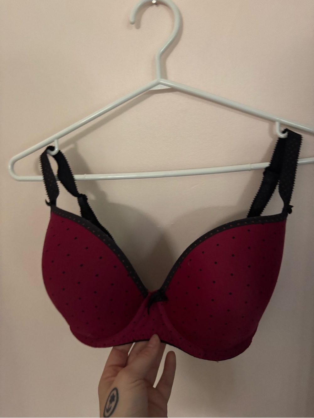 Freya Burgundy bra for bigger busts
